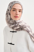 Rosalie Aria Viscose Scarf – Gray