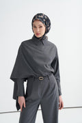 Florina Soft Scarf Black