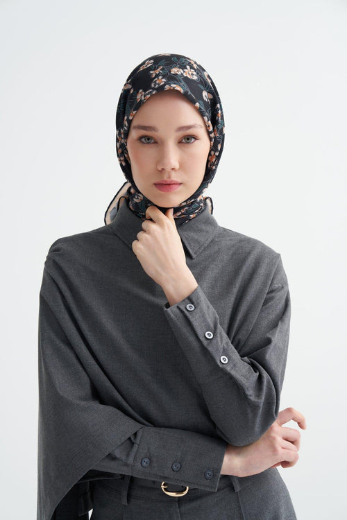 Florina Soft Scarf Black